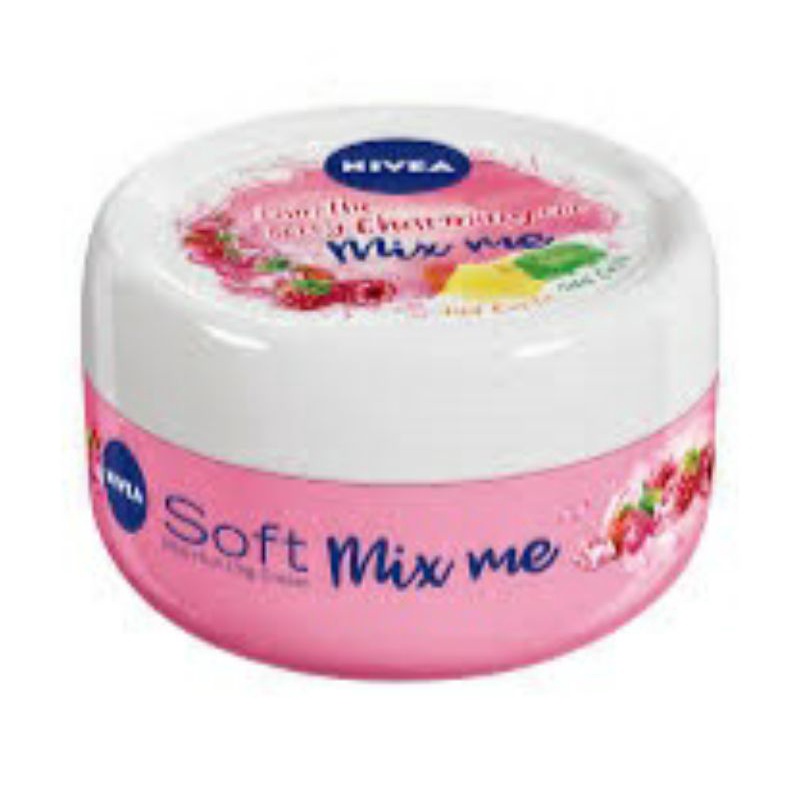 NIVEA SOFT MIX ME 100ml krim pelembab