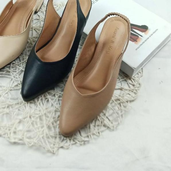 ARUMI02 SEPATU WANITA HAK 3CM AC28