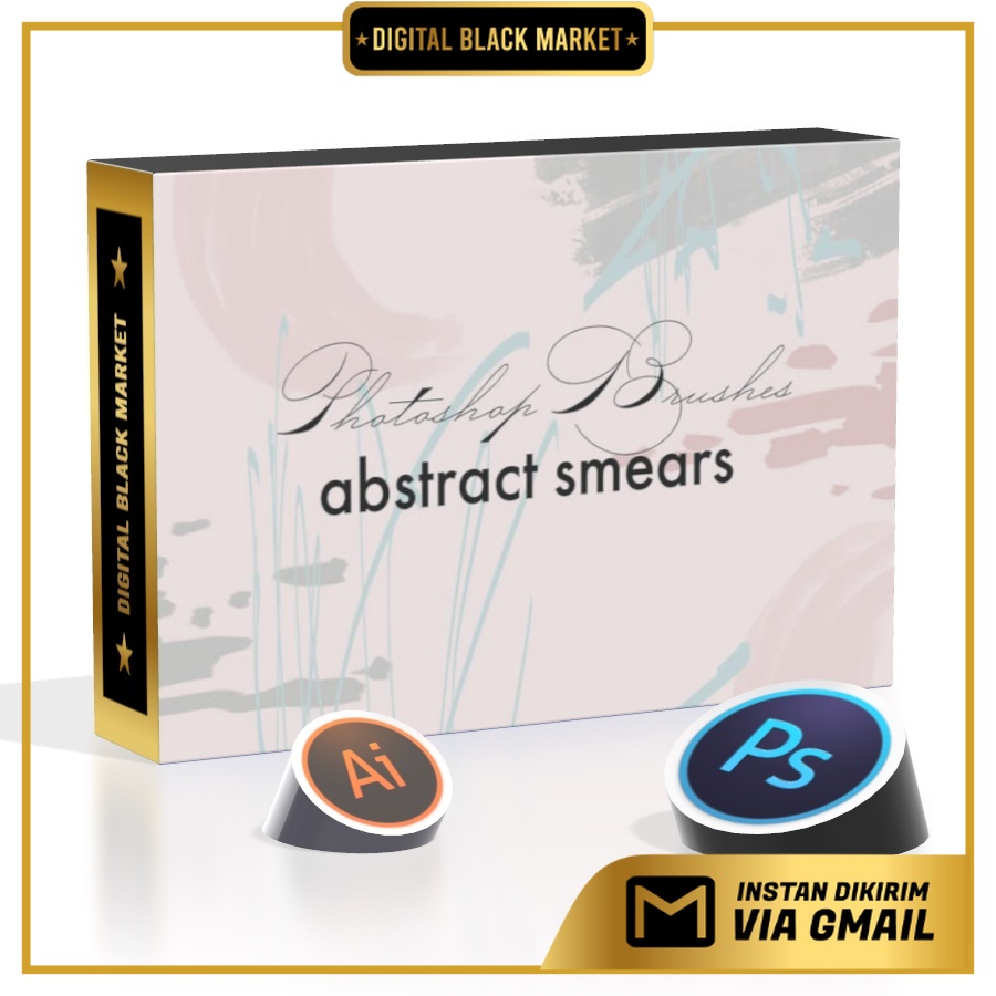 Abstract Smears Ps Brushes