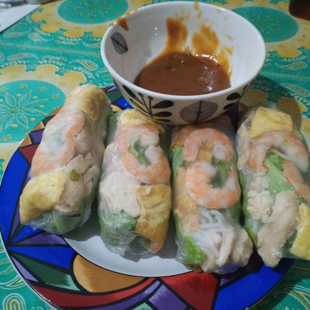 

Home Made Vietnamese Spring Rolls