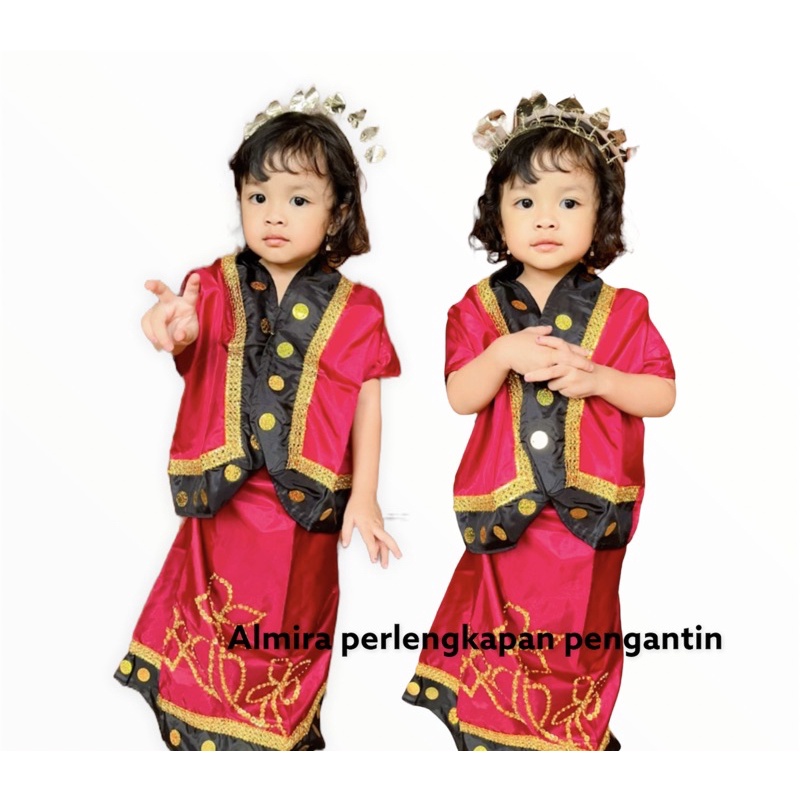 Baju adat anak/ baju adat bodo bugis