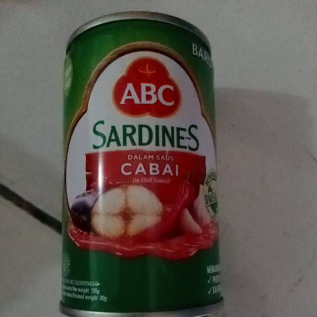 

ABC SARDINES CABAI 155 GR