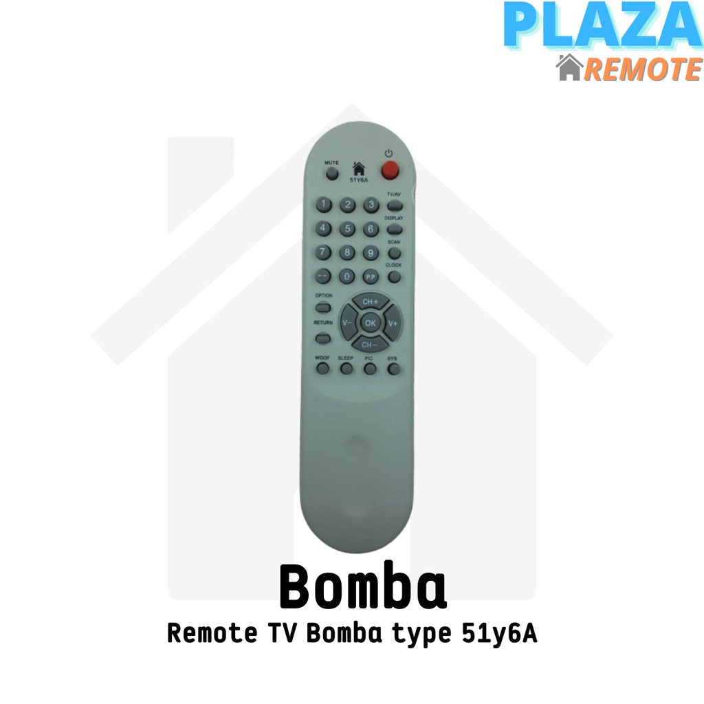 Remote TV Bomba tabung type 51y6A