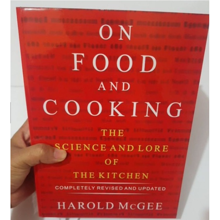 Buku Memasak - On Food and Cooking: The Science and Lore of the Kitchen Harold McGee