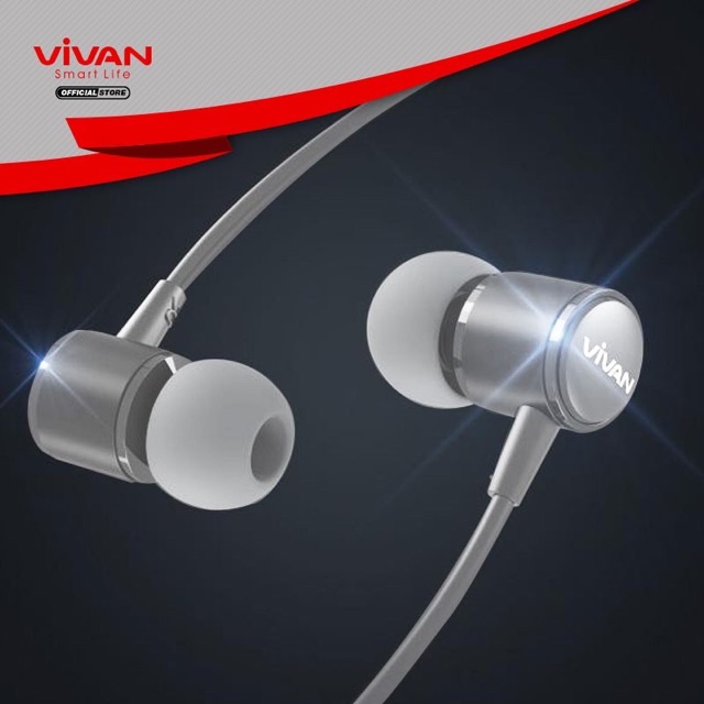 Headset Earphone VIVAN Q11S Q11S Q11S Q 11S Android/ iPhone Bass New Diaphragm Braided Wired Garansi Resmi 1 Tahun - Q11S