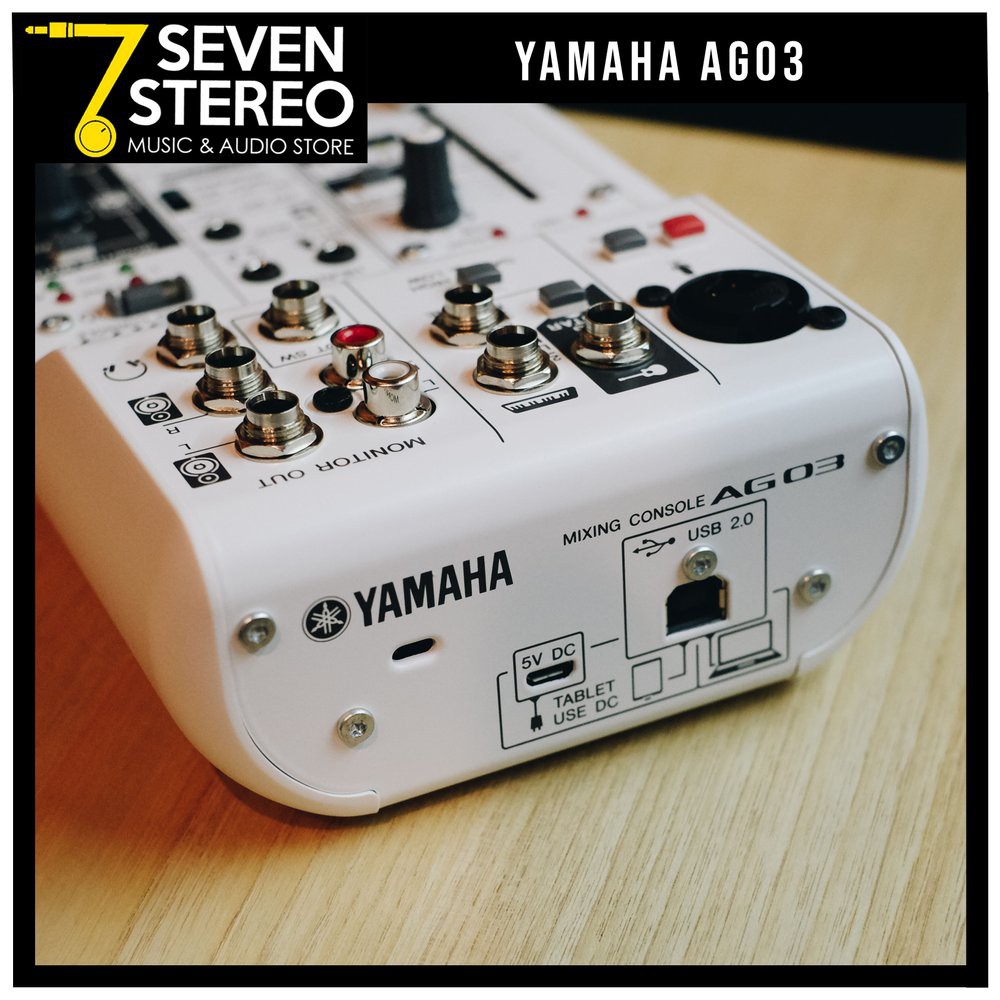 Yamaha AG03 Mixer With USB Audio Interface - Soundcard