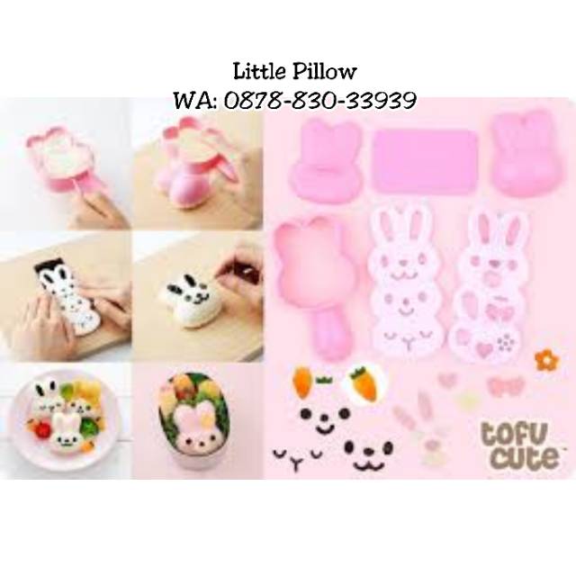 (MIMY BENTO) Bento Rice Mold Mimy Bunny/Cetakan Nasi Karakter Bento/Cetakan Bento