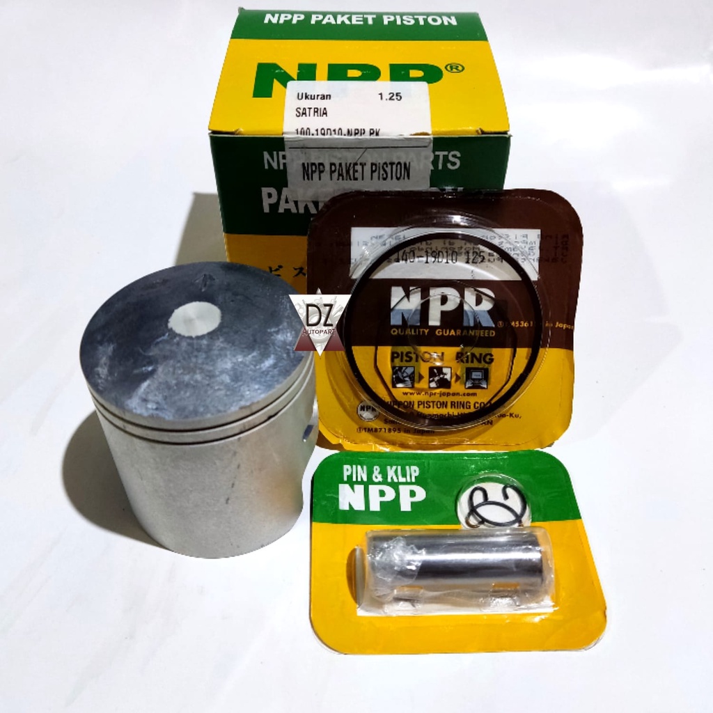NPP PISTON KIT SATRIA 2TAK LUMBA HIU RU OS OVERSIZE 125 150 175 200