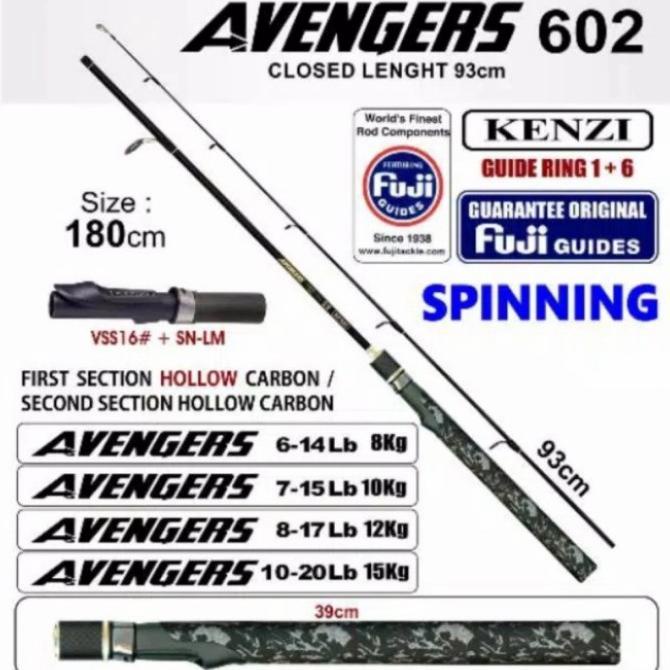 joran kenzi avengers 180 cm fuji