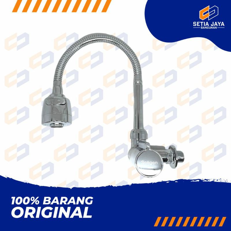 Kran / Keran / Air Angsa / Flexible PVC / Plastik Soligen WS4-W 360