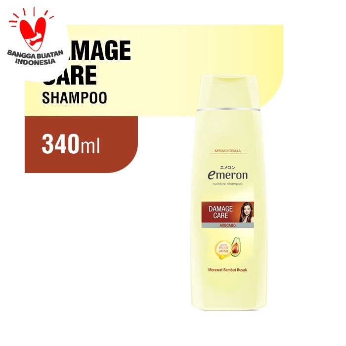 Emeron Shampoo Damage Care Bottle 340 ml..