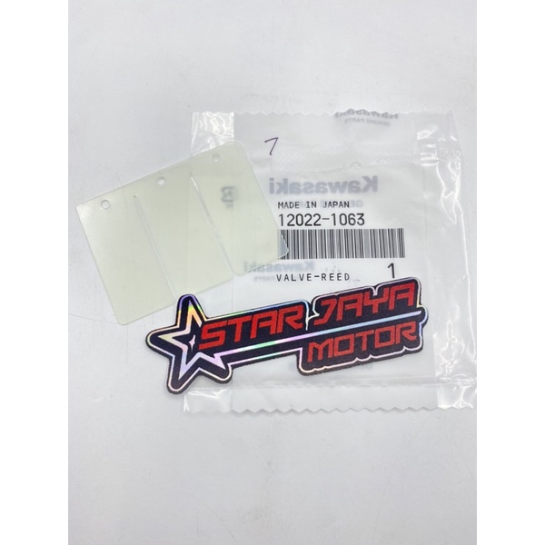 Lidah Membran Harmonika Reed Valve Kx 85 Pnp Ninja R RR SS Ori Original Kawasaki 12022-1063