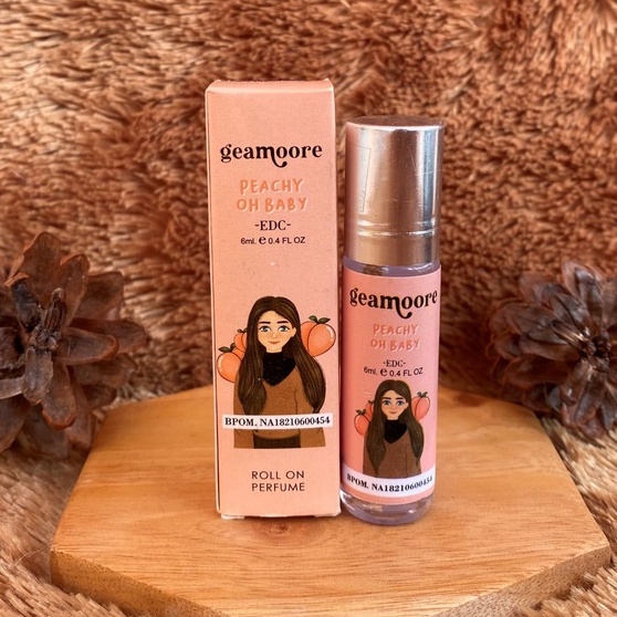 Parfume Geamoore Roll On 6 ml BPOM✅-PEACH OH BABY