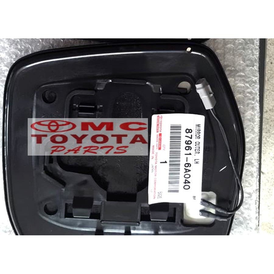 Kaca Spion Kiri (Mirror, Outer LH) Land Cruiser | 87961-6A040