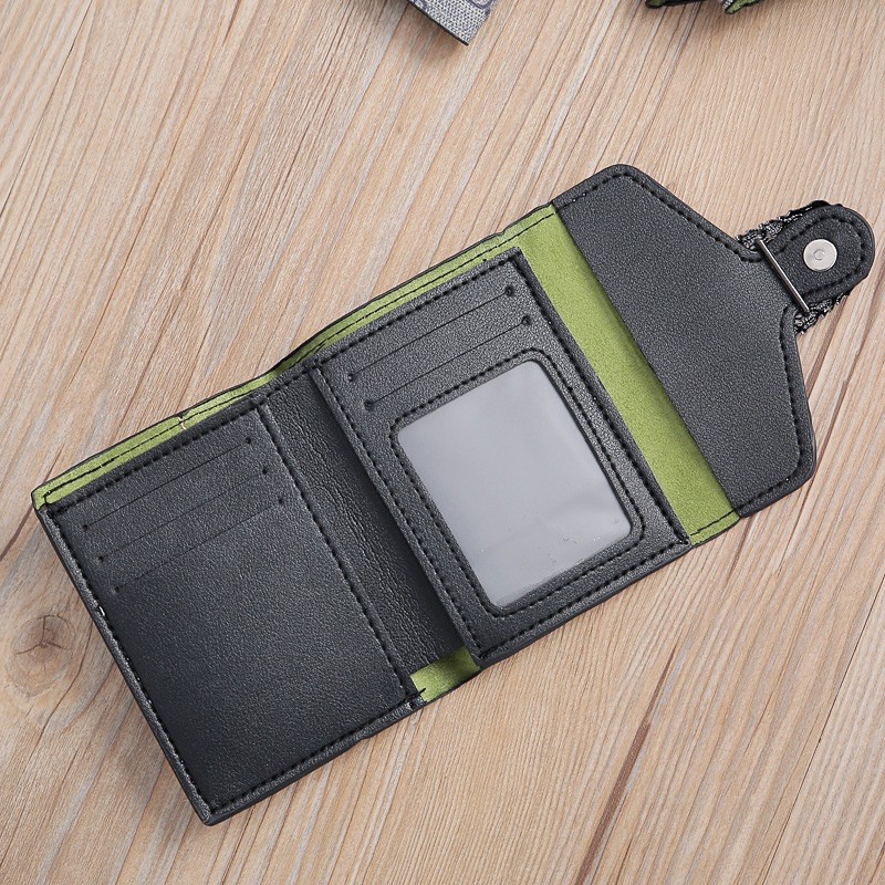 TI 3078 - DOMPET WANITA IMPORT DOMPET LIPAT WANITA MURAH - F