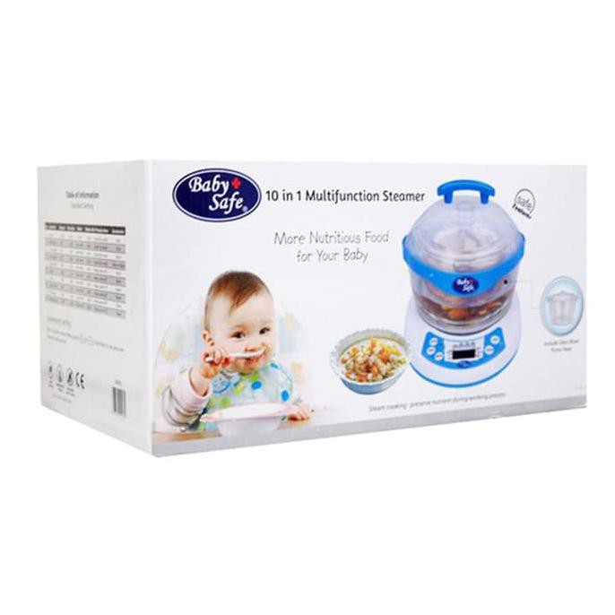 Babysafe 10 In 1 Multifunction Sterilizer Steamer Baby Food Processor