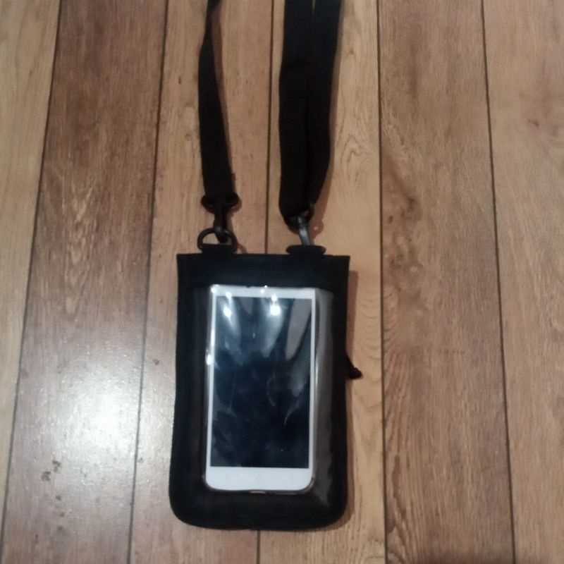 Tas dompet koin kalung mini selempang gantung leher sako wallet tempat id card/tas hp