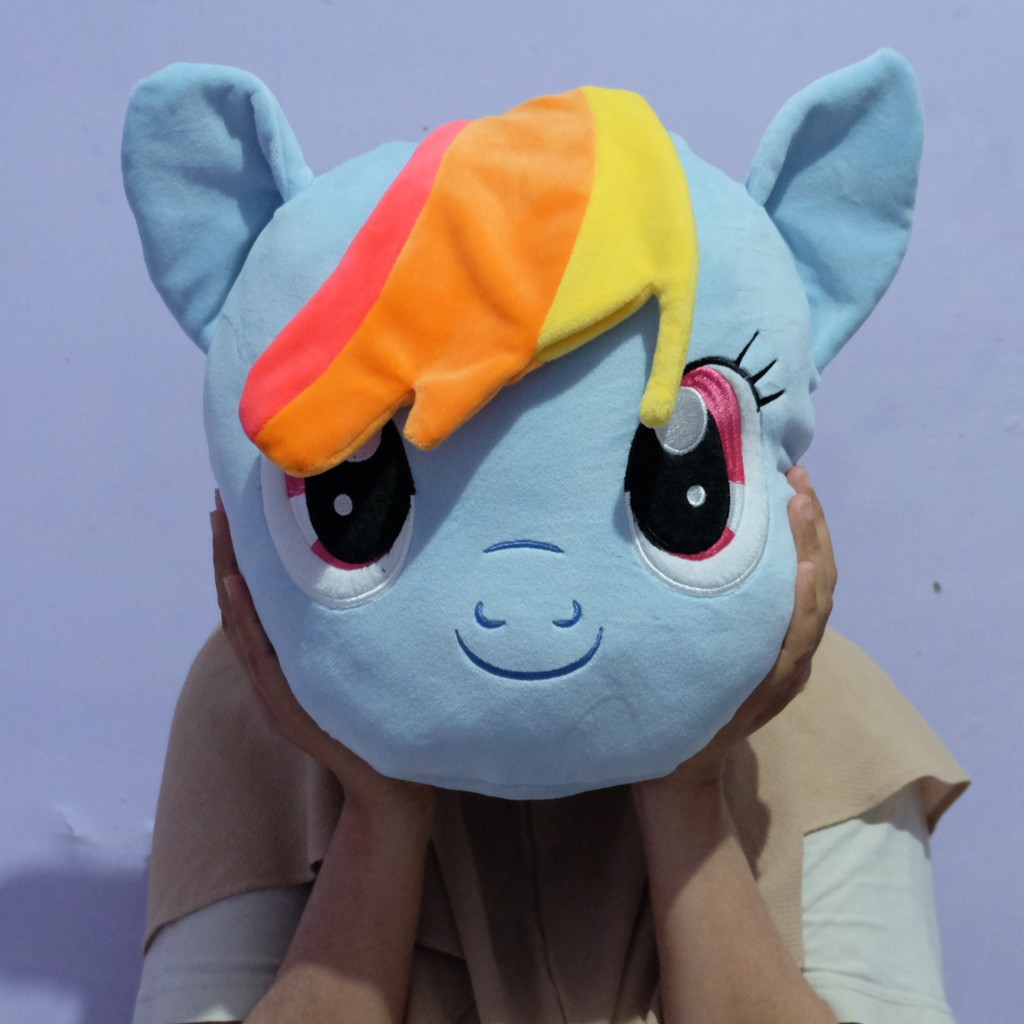 bantal soft lembut kuda pony boneka bantal punggung animal kantor office souvenir itu hamil kado