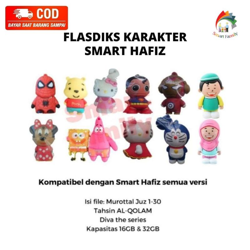 New Usb Smart Hafiz Karakter Versi Satu Versi Dua Versi tiga Versi 4