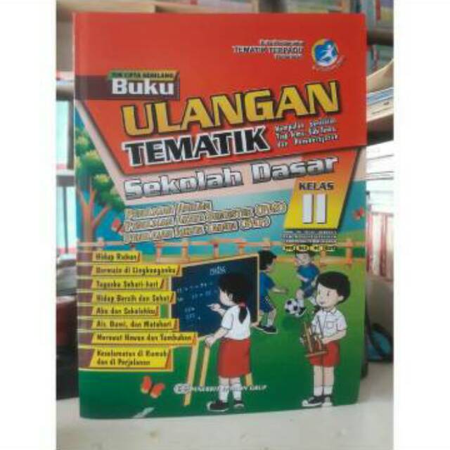BUKU ULANGAN TEMATIK KELAS 2 SD PENERBIT EPSILON GRUP
