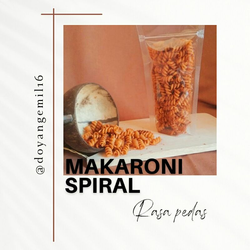 

Makaroni Spiral daun jeruk