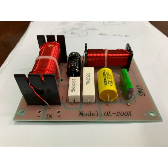 Crosover pasif 2 way . Krosofer pasif . Crosover pasif 2 way