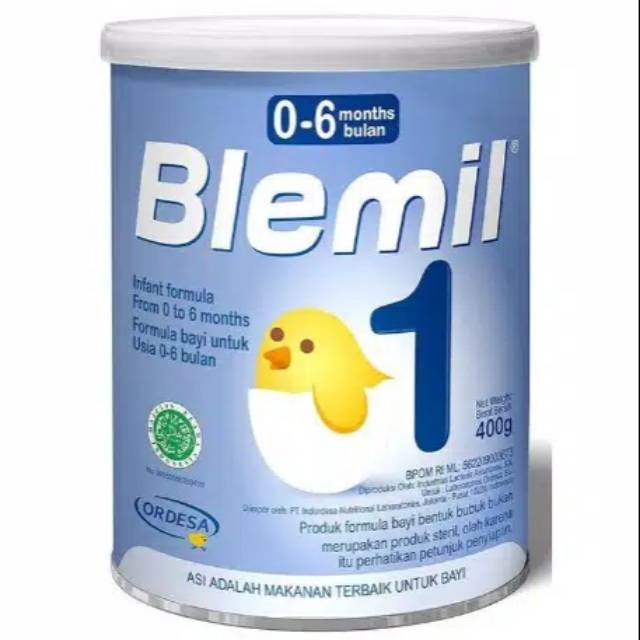 

Blemil susu formula usia 0-6 bulan