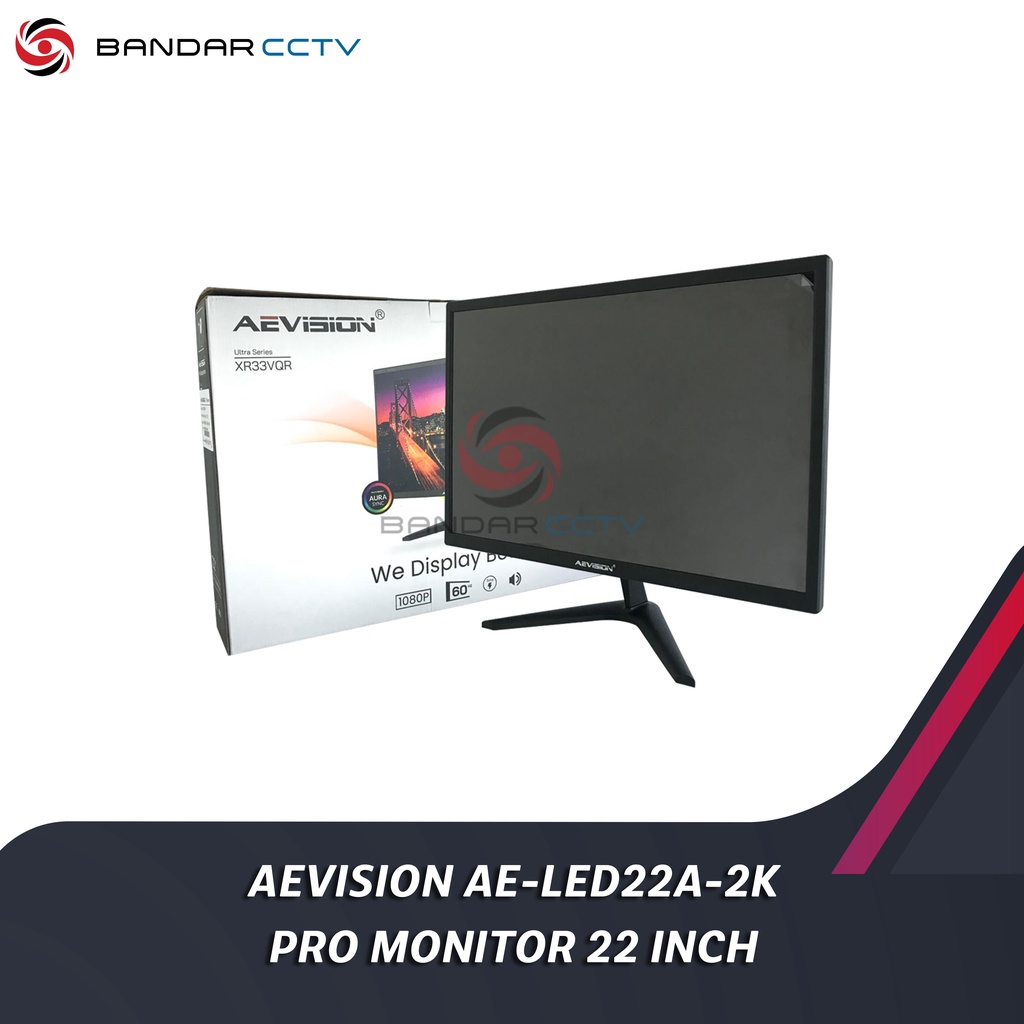 Aevision Ultra Series AE LED22A 2K Pro Monitor 22 Inch