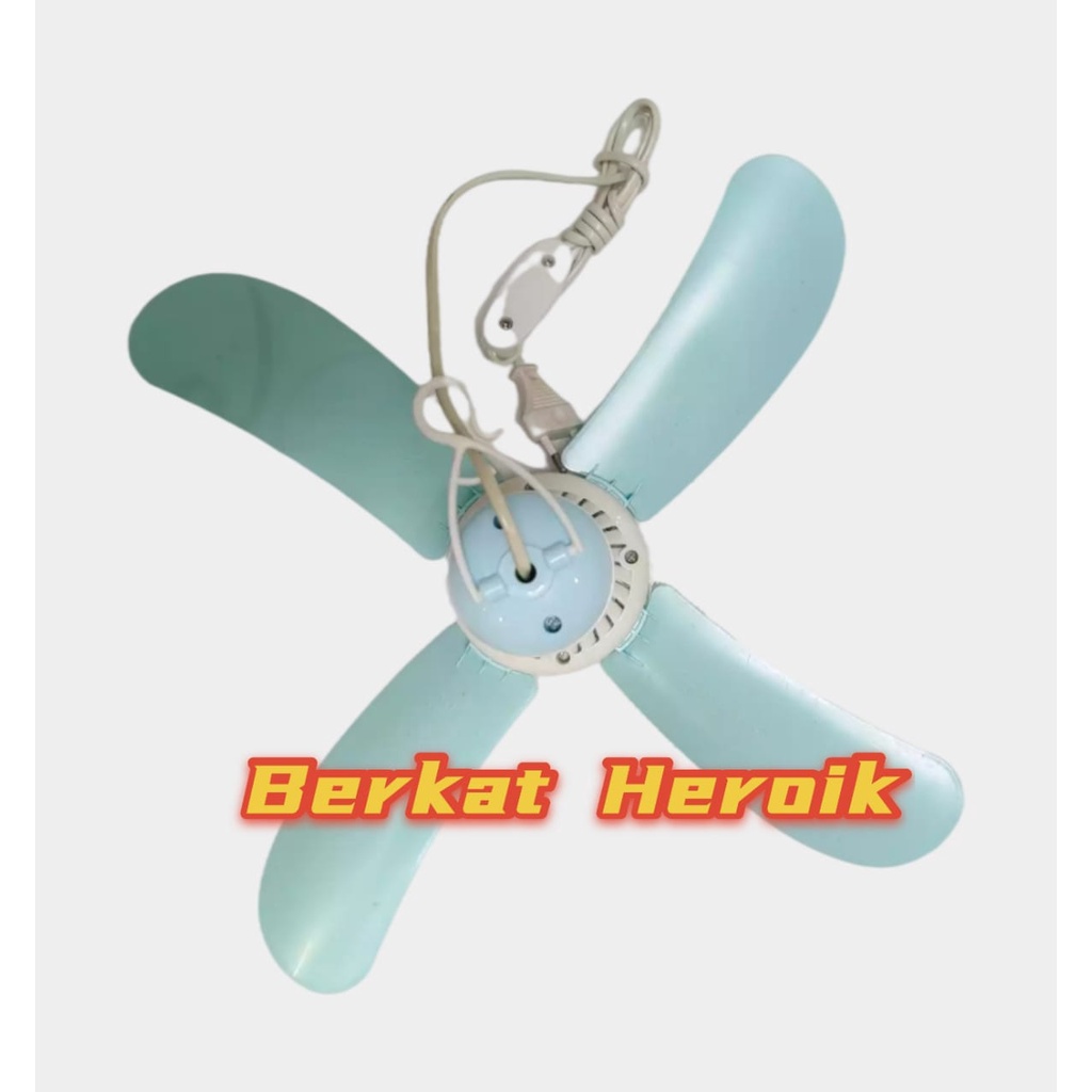 Kipas  Angin  Gantung Helifan 4 baling 12w merk kyzuku