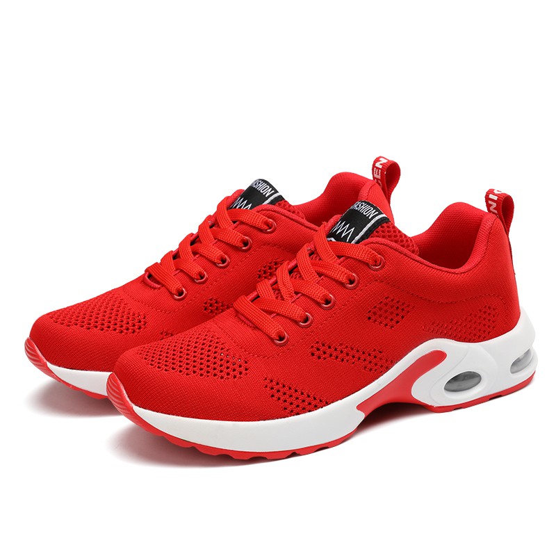 [COD] Sepatu Sneakers Wanita Import - Sepatu Fashion wanita Kualitas Super Premium 202 - RED