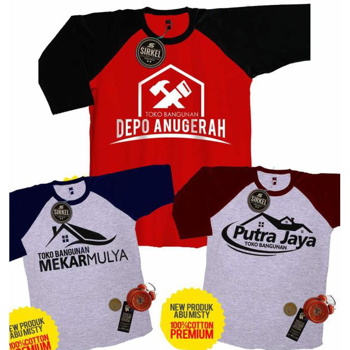 Open Ds] Best Seller Kaos Khusus Toko Bangunan Atau Toko Apapun Free Sablon
