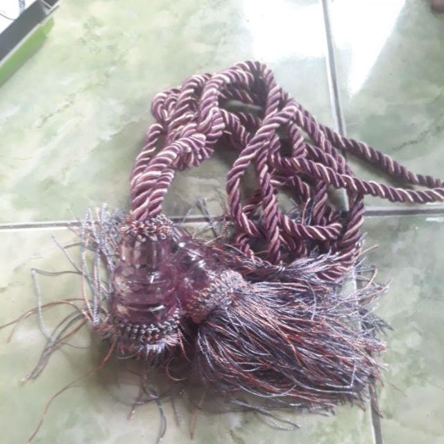 Tassel Kristal/pengikat Gorden
