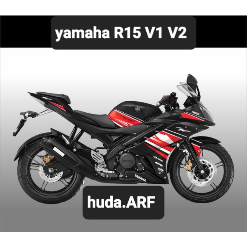 Striping variasi  Yamaha R15 V1&V2 grafis lis Decal variasi Yamaha R15 V1 &V2 grafis