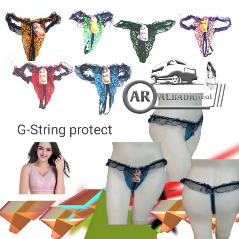 G-String/CD SEXY/CELANA DALAM Gstring thong belah duren