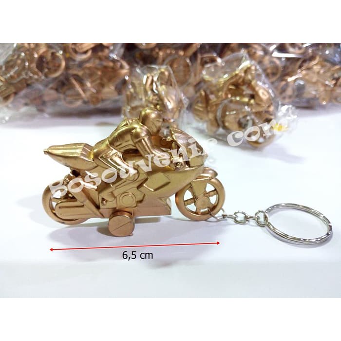 super murah barang bagus Souvenir Gantungan Kunci MOTOR SPORT / Souvenir Pernikahan unik