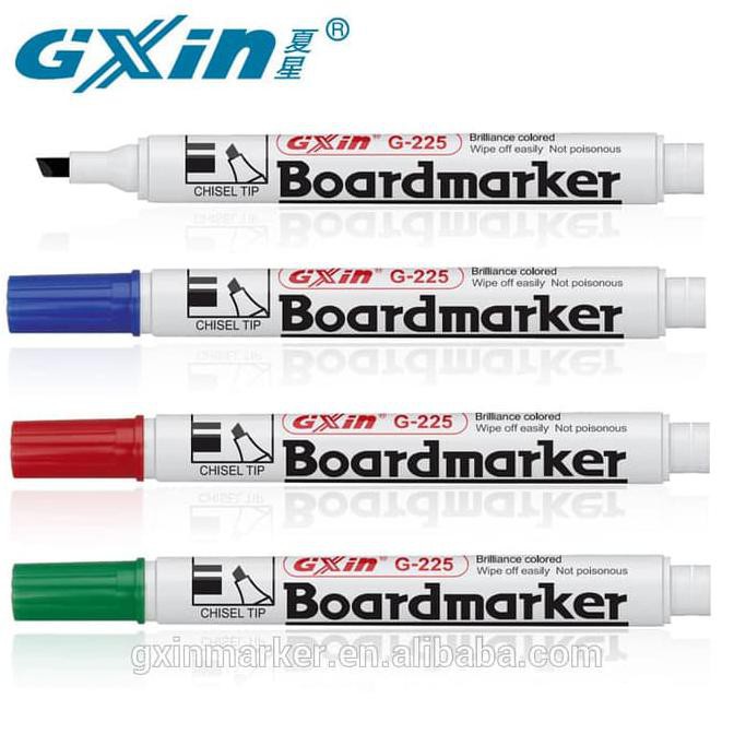 

GXIN Spidol Hapus WhiteBoard BoardMaker Papan Tulis G-225 - Merah