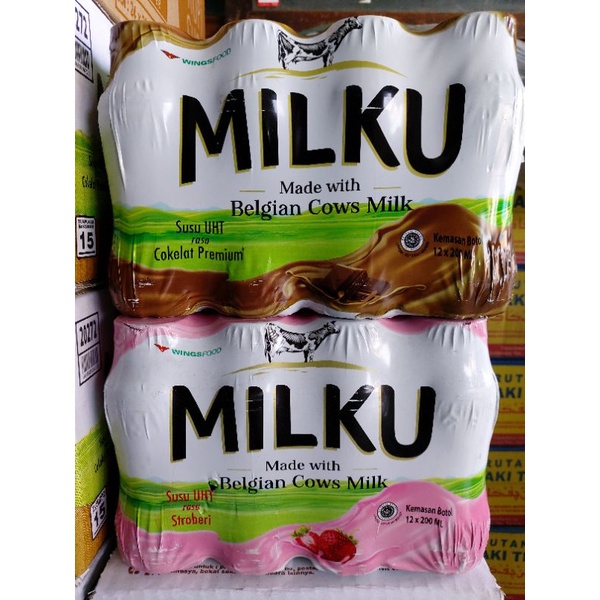 

Milku susu uht 12 botol