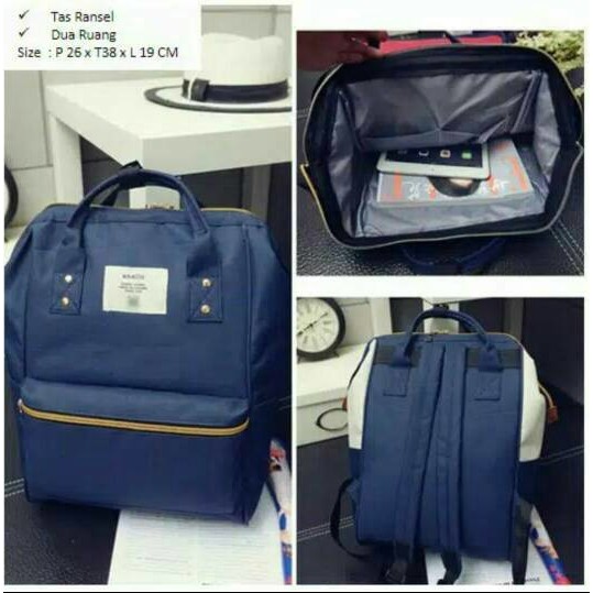 Tas ransel anelo/tas besar/tas laptop/backpack/tas kampus