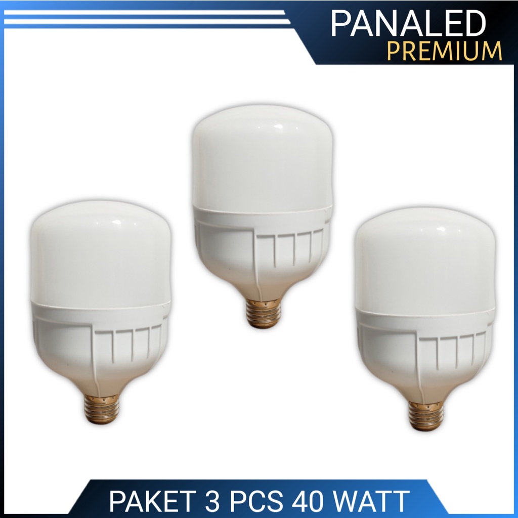 Paket 3 Pcs SCORE Maxxi Lampu LED Capsule 40 Watt - Cahaya Putih