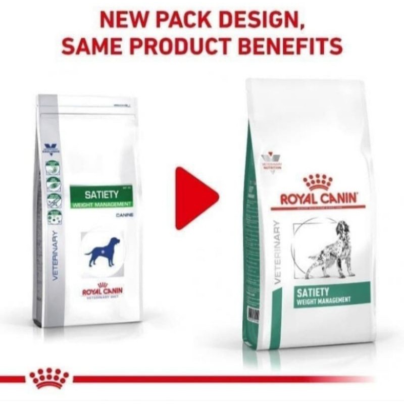 royal canin vet satiety weight management dog 1.5 kg