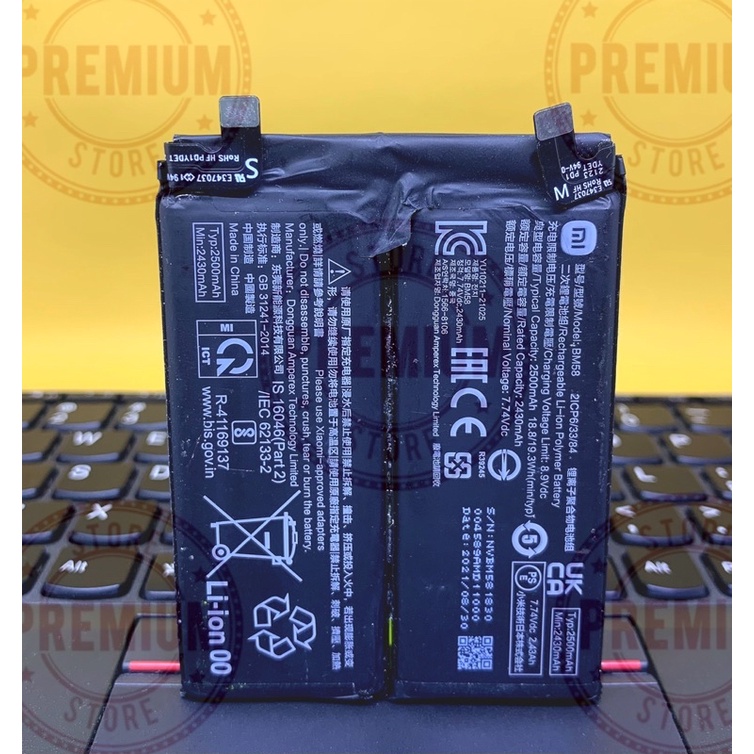 Batre Baterai Battery Xiaomi Mi 11T Pro Bm58 Baterai Xiaomi Mi11T Pro original baterai xiaomi Mi Mix 4