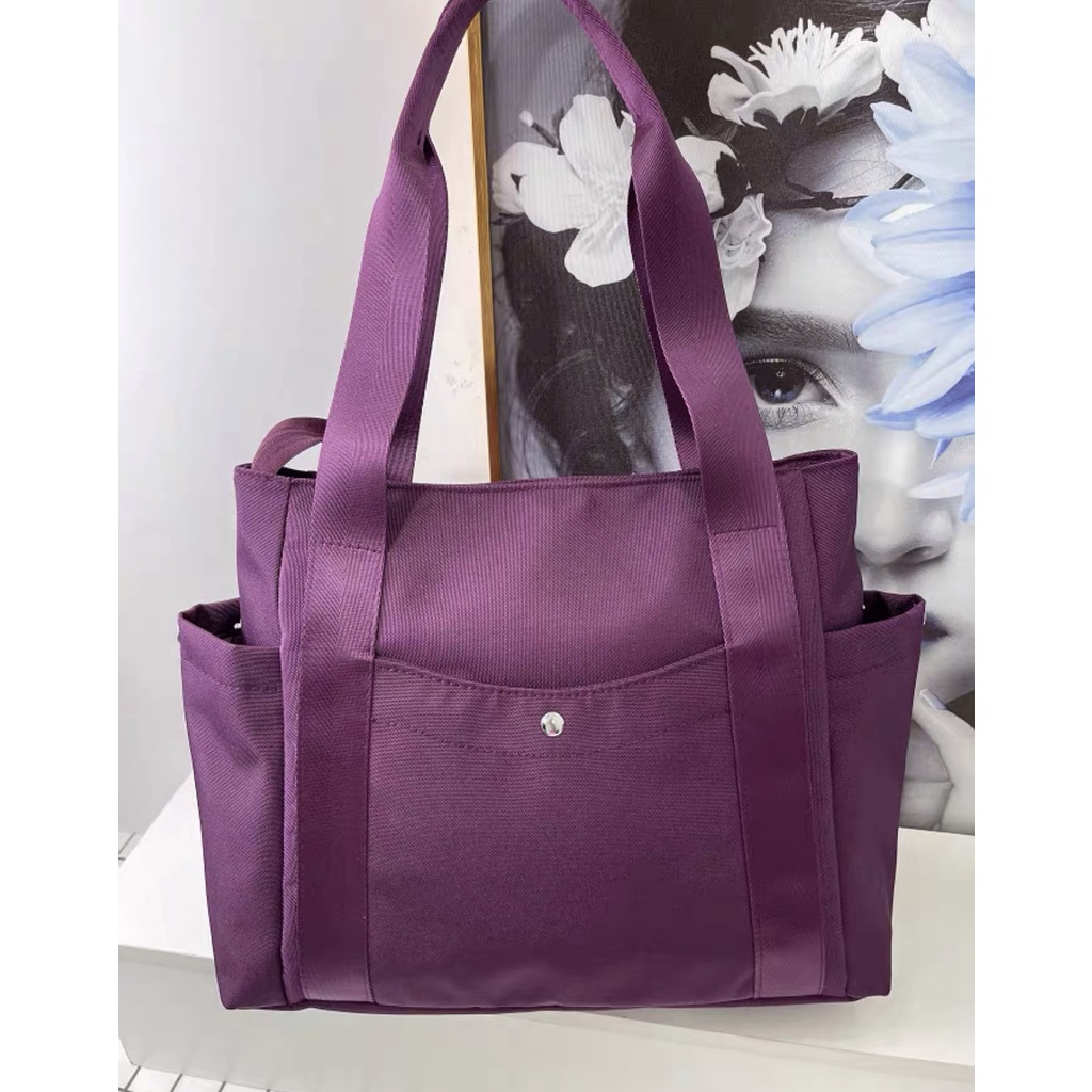 LUCKYMALL Tas Wanita Import Jinjing Travel Totebag Tote Bag CHIBAO CB1866 1866 Bahan Parasut Kualitas Super High Quality Brand Impor