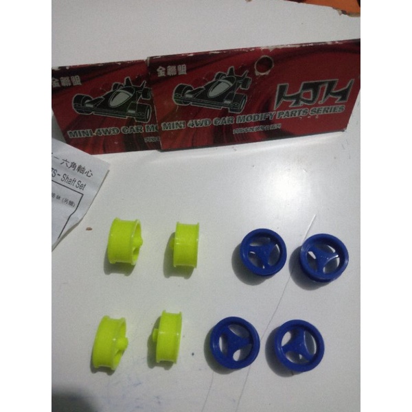 velg small mini 4wd HJH 1set dapat 4 pcs velg