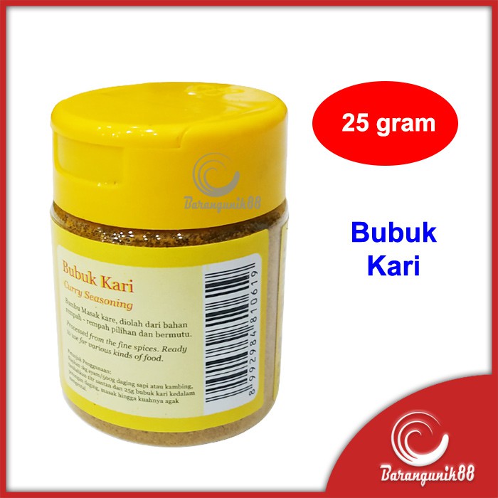 Koepoe Koepoe Bubuk Kari Kare 25 gram Curry Seasoning