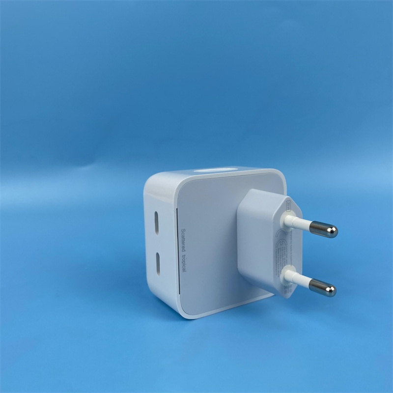 Adapter Charger PD Ganda 35W Kompatibel Dengan Tipe C / 35W Plug EU