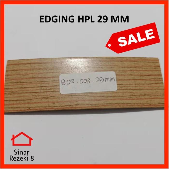 

Edging HPL B 02 003 29 mm x 2 / Coklat Serat Urat Kayu Wood taco PVC Kualitas Terjamin