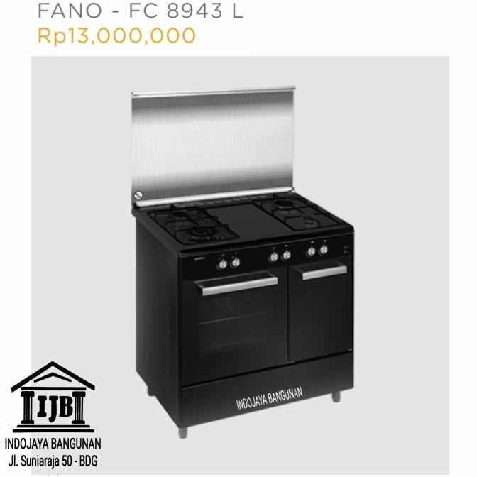 Silahkan Order] Kompor Gas / Oven / Freestanding Cooker MODENA FC 8943 L / FC8943L