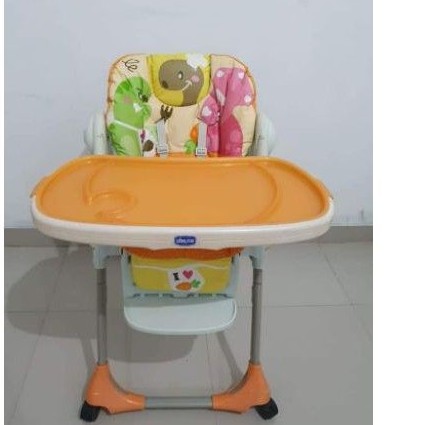Preloved high chair chicco Polly 2 in one