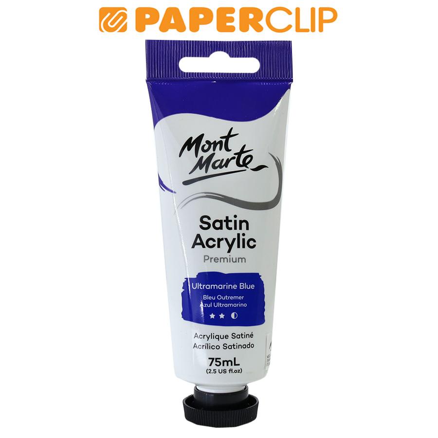

ACRYLIC SATIN MONT MARTE PMSA7514 ULTRAMARINE BLUE