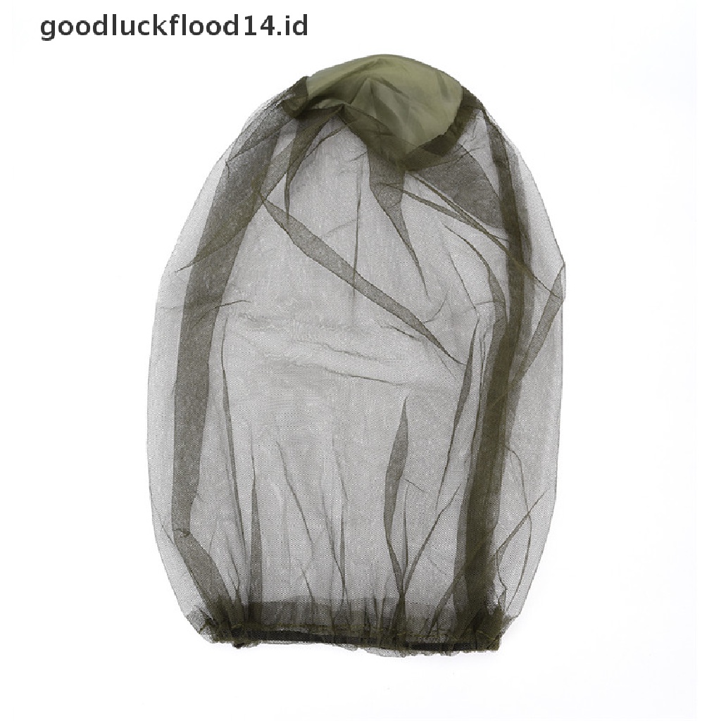 [OOID] Insect Mosquito Net Mesh Face Fishing Hunting Outdoor Camping Hat Protector Cap ID